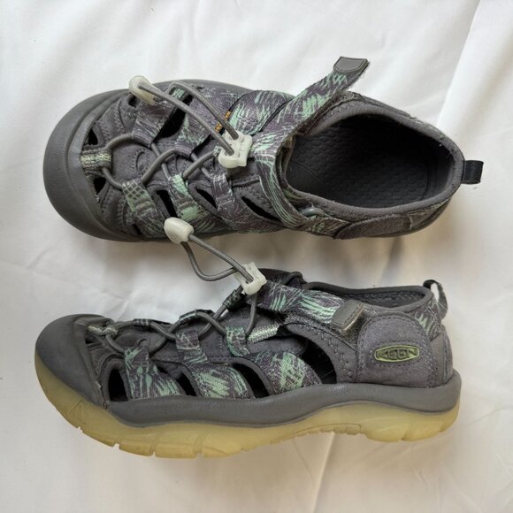 Keen Other - Keen Boys Youth US3 Newport H2 Glow In the Dark Hiking Sandals Washable Durable